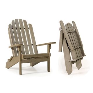 Amish Polytuf Folding Adirondack Chair