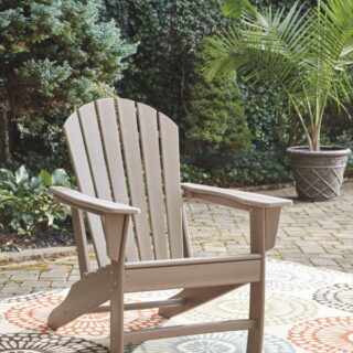 Sundown Treasure Grayish Brown Adirondack Chair