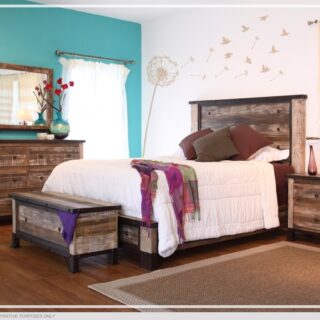 IFD Antique Full Size Headboard