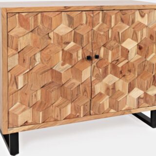 Geometrix 2-door Accent Cabinet