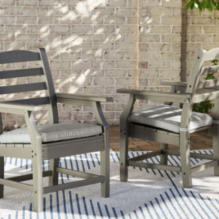 Visola - Gray - Arm Chair With Cushion