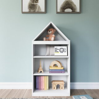 Blariden - White - Bookcase