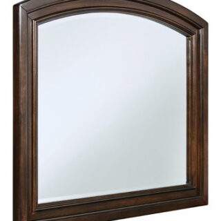 Porter Rustic Brown Bedroom Mirror