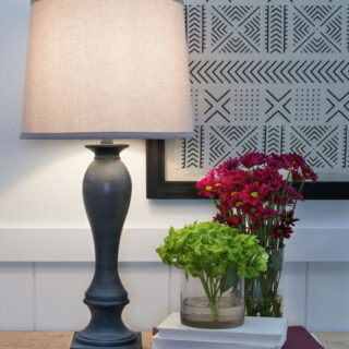 Samland - Gray Blue - Metal Table Lamp (Set of 2)