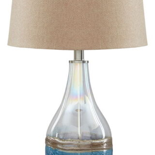 Johanna - Blue / Clear - Glass Table Lamp (Set of 2)