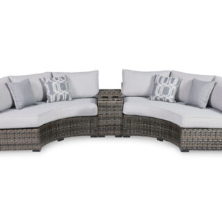 Harbor Court - Dark Gray - 3 Pc. - Sectional Lounge