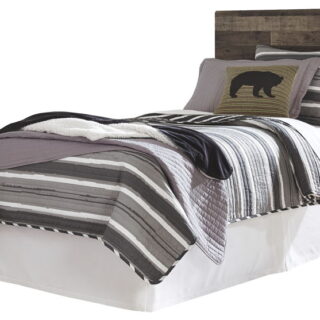 Derekson - Multi Gray - Twin Panel Headboard