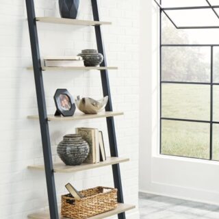 Waylowe - Natural / Black - Bookcase