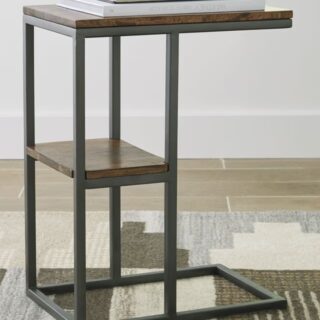 Forestmin - Natural / Black - Accent Table