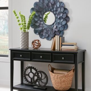 Beckincreek - Black - Sofa Table