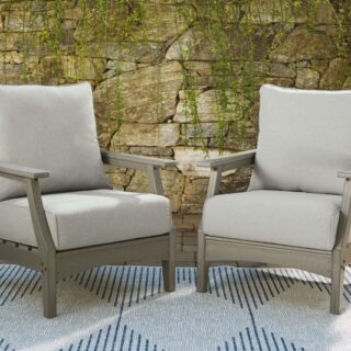 Visola - Gray - Lounge Chair With Cushion