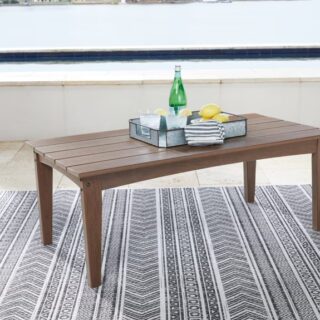 Emmeline - Brown - Rectangular Cocktail Table