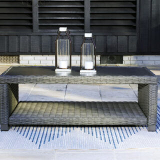 Elite Park - Gray - Rectangular Cocktail Table