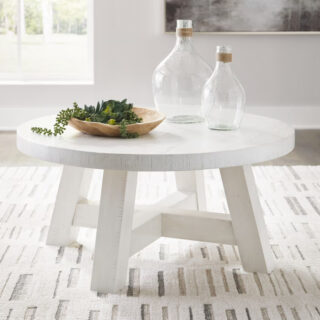Jallison - Off White - Round Cocktail Table