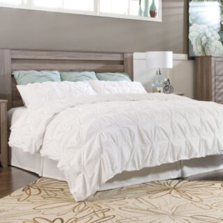 Zelen - Warm Gray - King/Cal King Panel Headboard