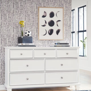 Fortman - White - Dresser