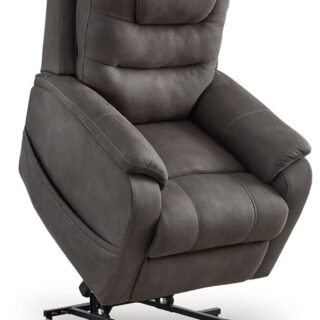 Snowfield - Gunmetal - Power Lift Recliner