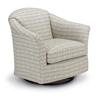 Best Daraby Swivel Barrel Accent Chair