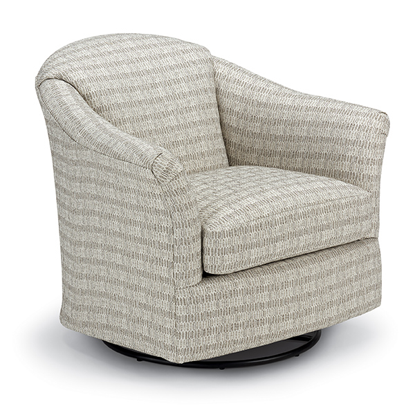 Best Daraby Swivel Barrel Accent Chair