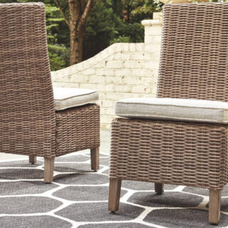 Beachcroft - Beige - Side Chair with Cushion