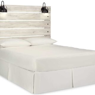 Cambeck - Whitewash - Queen Panel Headboard