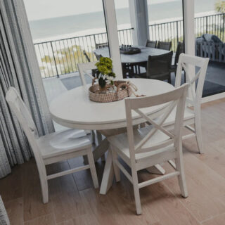 Surfside 45" Round Dining Table Set