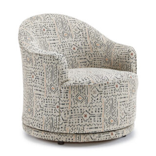 April Swivel Barrel Chair