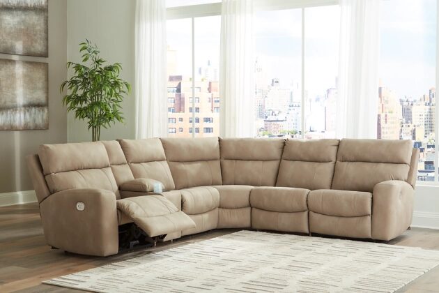 Next-Gen Durapella 6-Piece Power Reclining Sectional
