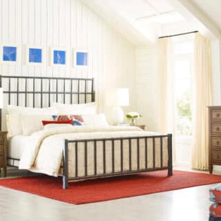 Sylvan King Metal Bed