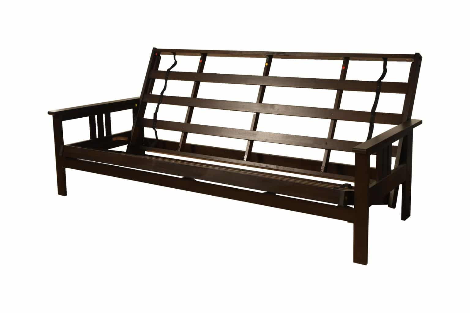 Monterey Queen-size Futon Frame in Espresso Finish - Image 2