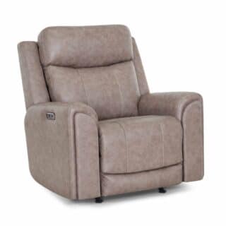 Argent Fabric Recliner