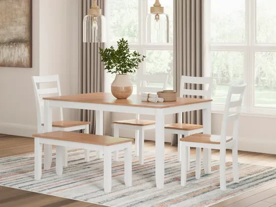 Gesthaven 6 Piece Dining Room Table Set