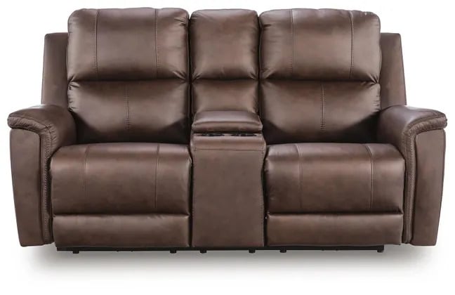 Bleckley Power Reclining Loveseat With Console and Adjustable Headrest